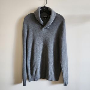 MICHAEL BY MICHAEL KORS I S Oversized Gray Sweater I 89% Cotton
